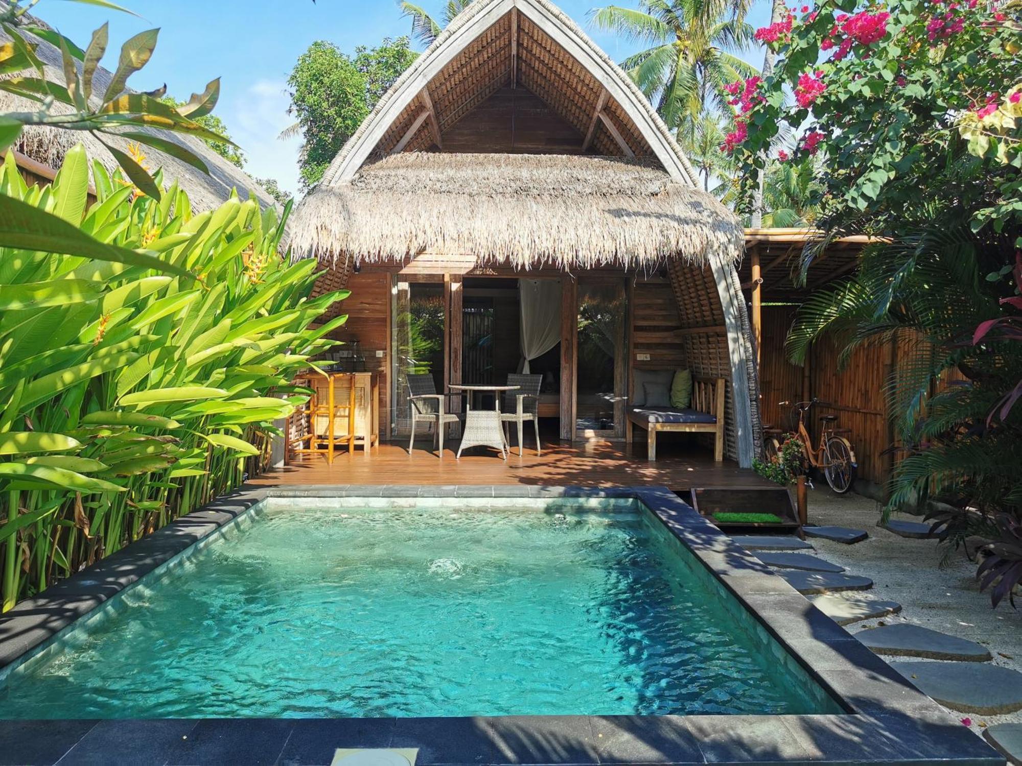 Anahata - Tropical Private Villas Gili Air Exterior photo