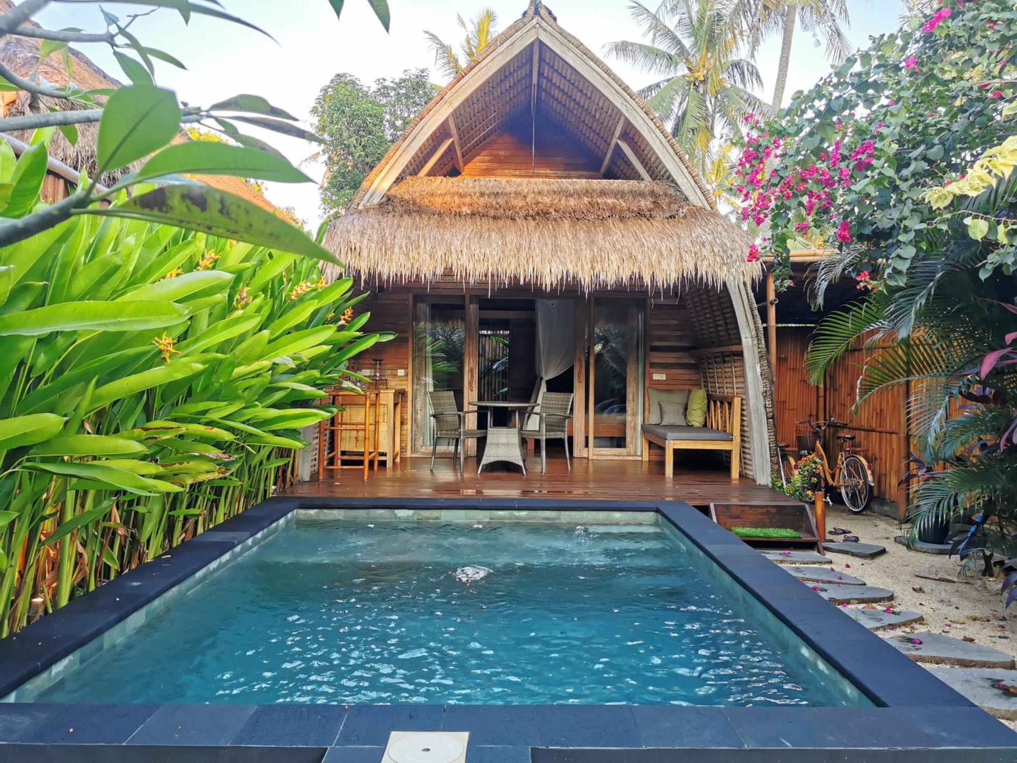 Anahata - Tropical Private Villas Gili Air Exterior photo
